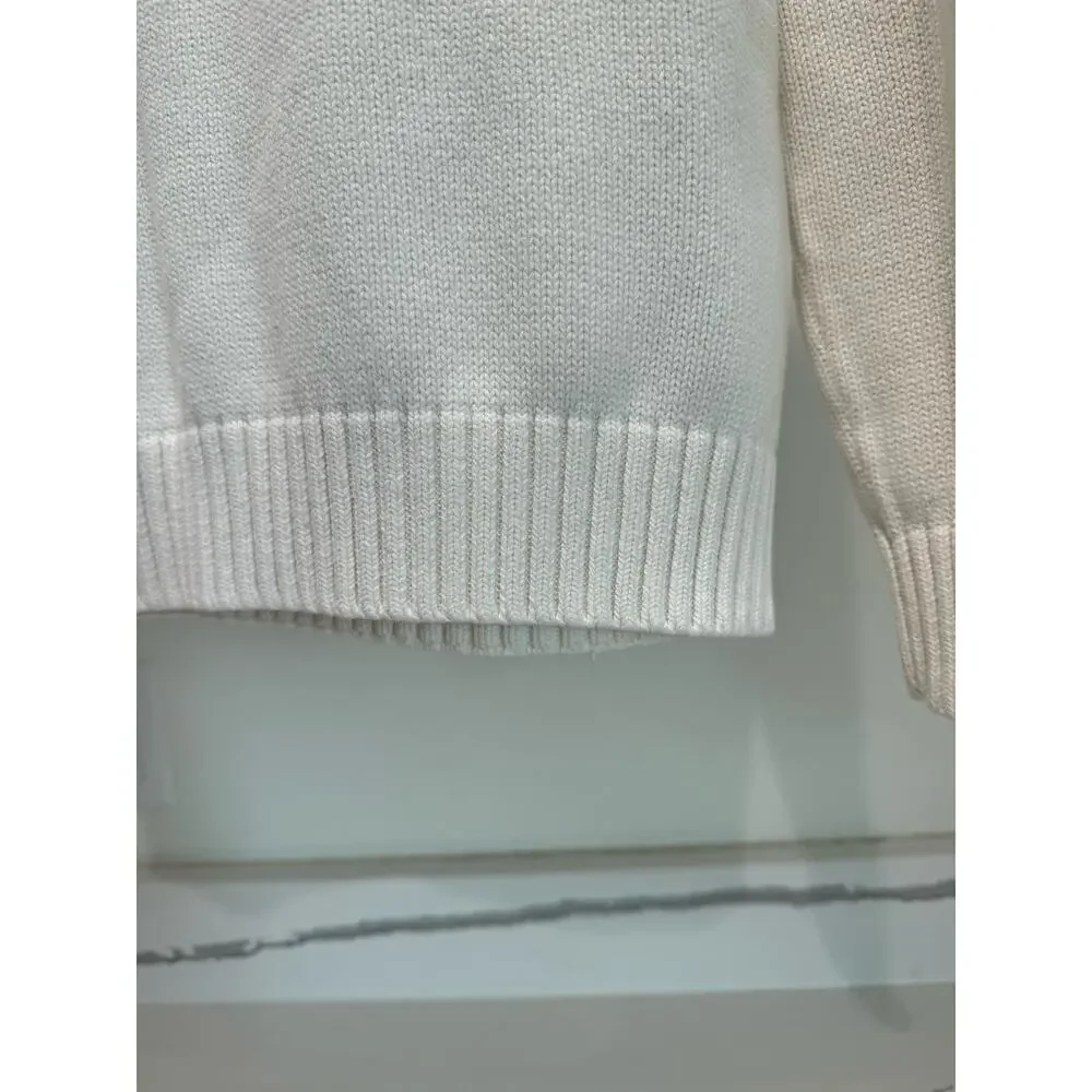 Vintage Tommy Hilfiger Knit‎ Embroidered Crew Neck Sweater Size Large